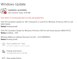 Sometimes you may find that your windows 10 is stuck with windows update status that is displaying as pending install, pending download, initializing, downloading, installing, or awaiting install as well. Error Windows Update Microsoft Community
