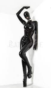 Latex clothes are best stored hung up in a cupboard away from sources of heat, light (particularly bright sunlight and strong uv light which will degrade light coloured clothes). Sexy Full Body Black Women S Latex Catsuit Rubber Hood Open Mouth With Crotch Zipper Latex Catsuit Rubber Rubber Catsuitlatex Rubber Catsuit Aliexpress