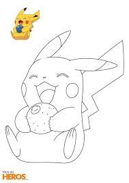 Let's go, pikachu et let's go, évoli il renforce sa carapace pour se protéger, mais un coup puissant peut l'en déloger. Coloriages Pikachu Le Plus Celebre Des Pokemon Coloriage Pokemon A Imprimer Coloriage Pokemon Coloriage Pikachu