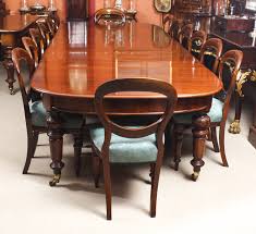 Georgian design vintage mahogany dining or breakfast table, tilt top #36102. Antique 12 Ft Victorian D End Mahogany Dining Table 14 Chairs 19th C Vinterior