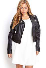 Faux Leather Moto Jacket Plus Size Leather Jacket Black Moto Jacket Faux Leather Jackets