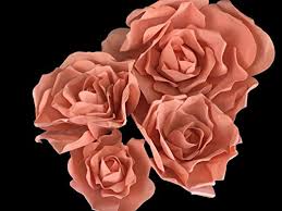 Wall pictures, murals, remodeling and decorating ideas. Set Of 4 Classic Elegant Giant Foam Flowers Floating Real Touch 3d Artificial Roses Wedding Backdrop Photo Booth Backdrop Nursery Wall Archway Home Decoration Centerpiece Old Peach Buy Online In Gambia At Gambia Desertcart Com Productid