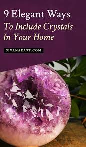 9 Elegant Ways To Include Crystals In Your Home Healing Crystals Decor Crystals In The Home Crystal Decor