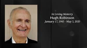 Hugh Daniel Robinson Obituary