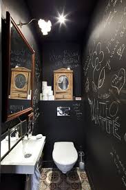 Modern Gastetoilette By Texier Et Soulas Moni Gastetoilette Modern Moni Soulas Texier Siyah Tuvalet Siyah Banyo Tuvaletler