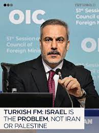 Hakan Fidan's Critique of Israel at OIC Summit | TikTok