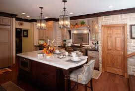 Once selecting this material, your kitchen cabinet can endure long usage. Rustic Kitchen With Quarter Sawn White Oak In Orefield Pa