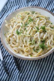 This pasta version of creamy garlic prawns. Creamy Fettuccine Alfredo Carrie S Experimental Kitchen