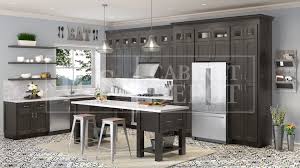 Howdens chelford slate grey breakfast bar area. Highland Series Framed Cabinets Us Cabinet Depot