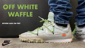 Off White Nike Waffle Racer White Review And On Feet Youtube In 2020 Nike Waffle Racer Nike Waffle White Nikes