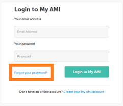 We will ask you a number of questions to establish your identity. Resetting Your My Ami Password