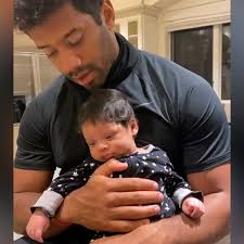 Russell Wilson shares sweet video of recent late night with baby Win