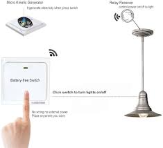 Wireless Lights Switch Receiver Ac85 265v Input 10 Amps Receiver Only