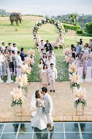 Outdoor Destination Wedding In Thailand Destination Wedding Winter Wedding Destinations Wedding