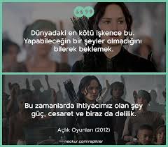 Irem Nisa Adli Kullanicinin Buch Panosundaki Pin Aclik Oyunlari Film Alintilari Film