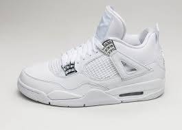 Ten years later, they returned for the first time when jordan brand retroed them in 1999. Buy Online Nike Air Jordan 4 Retro Pure Money In White Metallic Silver Pure Platinum Asphaltgold