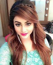 Raniiiiiii Women S Fashion Bridalkahairstyle Engagement Hairstyles Hair Styles Hairstyles For Gowns