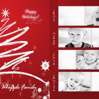 The theme i chose is the christmas night when santa claus visits good kids' houses and leaves a lot of gifts. How To Design A Photo Collage Holiday Card In Photoshop