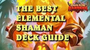 Doomhammer along with rockbiter weapon and stormstrike allow for alot of damage that can end early games, and stack up with effects like double time, or with cards like diligent notetaker. The Best Elemental Shaman Deck Quick Guide Hearthstone Forged In The Barrens Youtube