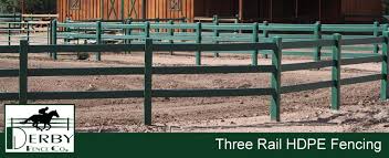 Industry leader for heavy duty vinyl fence and railing manufacture and supplier for over 25 years! Three Rail Hdpe Ranch Fence Best 3 Rail Ranch Fencing Option