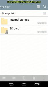 On the next screen, select sd card as the new storage location for whatsapp photos on your android phone. How To Move Pictures And Videos To An Sd Card On An Lg Android 4 4 Smart Mobile Phone Solutions