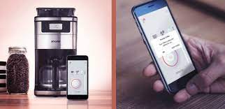 A standard size coffee mug comes included, though the machine can fit any cup 3 1/2 or less. 8 Smartphone Controlled Coffee Makers Grinders