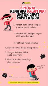 Jawatan kosong kemas | kepada seluruh warganegara malaysia yang sedang mencari jawatan kosong berminat dan berkelayakan untuk mengisi kekosongan jawatan terkini yang ditawarkan di jabatan kemajuan masyarakat (kemas) anda diminta untuk membuat permohonan bagi mengisi. Tengah Sibuk Cari Kerja Sebenarnya Ada Cara Mudah Dan Cepat Untuk Dapat Kerja Tapi Korang Kena Ikut Kesemua 6 Tips Penting Ni Betul Tak Tipu Malaysia Tips