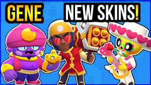 Find derivations skins created based on this one. New Brawler Gene Gameplay 6 New Skins In Brawl Stars Update Youtube
