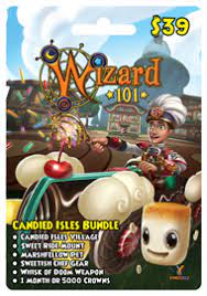 For players who wish to explore beyond the free to play zones, there are prepaid game cards available online that may be redeemed for time in the game or crowns. Prepaid Game Cards Available Online Wizard101 Wizard Online Game