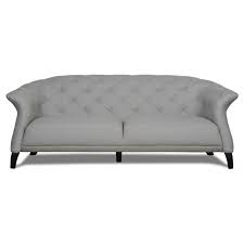 House of chesterfield (chesterfield sofa`s with a quick delivery). Crispin 4 Seater Chesterfield Sofa Light Grey The Natural Furniture Company Ltd