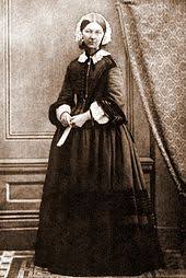 The lady with the lamp. Florence Nightingale Wikipedia