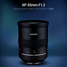 Samyang Expands Premium Range With New Samyang Xp 35mm F 1 2 Lens Lens 35mm F 1