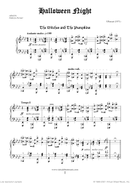 Halloween is coming, and you have to choose.if you enjoyed our halloween theme please help us by giving this solo theme a 5 rating. Halloween Sheet Music For Piano Solo Pdf Interactive