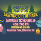 Lighting of The Park - Riverside Park, 303 Mansion St Event Image
