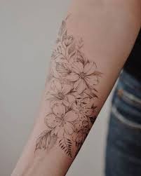 Marcela Badolatto On Instagram Floral Para A Lais Flowertattoos Kol Dovmeleri Cicek Dovmeleri Inspiration Tattoos