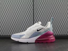 Nike Air Max 270 Flyknit White Grey Red Women Sneakers Nike Air Max Nike Air Air Max