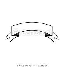 Bandeira Desenho Em Branco Fita Pictograma Vetorial Bandeira Desenho Em Branco Eps Fita 10 Ilustracao Pictograma Canstock