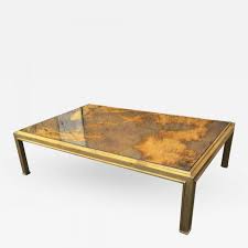 Shop our big coffee tables selection from top sellers and makers around the world. Jacques Adnet Jacques Adnet Sturdy Gold Bronze Big Coffee Table With A Gold Leaf Mirrored Top