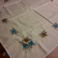 Etamin Isleme Masa Ortusu 100 00 Tl Kurdele Isi Urunler Kanavice