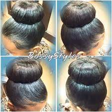 Bun Loving Bridal Hair Buns Black Hair Updo Hairstyles Hair Styles