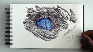 But the internet is also a big place, easy to get lost in, so i've prepared a collection of 100 easy drawing tutorials for you. Sketch Sunday 36 How To Draw A Blue Eyed Ice Dragon Game Of Thrones Demoose Art Youtube