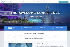 Wähle aus über 800 kostenlosen templates, erstellt von designern. Converve Networking Event Software Website Baukasten Fur Eventseiten