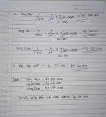 Maybe you would like to learn more about one of these? Perbandingan Uang Reni Dodi Dina 7 5 6 Jika Uang Ketiganya Adalah Rp 360 000 Maka Hitunglah Brainly Co Id