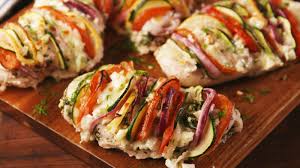 Greek Stuffed Chicken Is The Light Dinner You Ve Been Waiting For Recipe Recipes Food Healthy Recipes