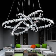 grosshandel heisse verkaufen3 diamant ring kristalllicht befestigung led hangende helle aufhebung lumiere moderne led beleuchtung kreis lampe cerohs von ledteam led beleuchtung kronleuchter modern beleuchtung