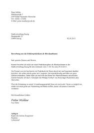 Designvorlage, deckblatt (mit/ohne bewerbungsfoto), inhaltsübersicht, anschreiben, lebenslauf und 4. Bewerbung Praktikum Breuer Info De