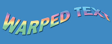 So that's how easy it is to create a warped text effect in photoshop. Warping Text In Photoshop