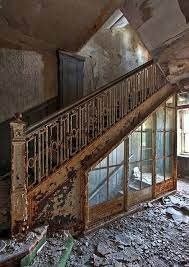 Staircase Character Abandoned Houses Abandoned Hotels Old Abandoned Houses