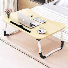 Our favorite place to eat, read, watch movies and tv shows, or get work done will most likely remain snuggled up in bed. Amazon Com Foldable Bed Tray Lap Desk Portable Lap Desk With Phone Slots Notebook Table Dorm Desk Small Desk Folding Small Dormitory Table Perfect For Watching Movie On Bed Or As Personal Dinning