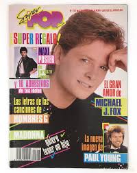 Fox interview 1985 on back to the future film + promo clips. Superpop Revista NÂº 207 Michael J Fox Madonna H Kaufen Andere Moderne Zeitschriften Und Zeitungen In Todocoleccion 88937824